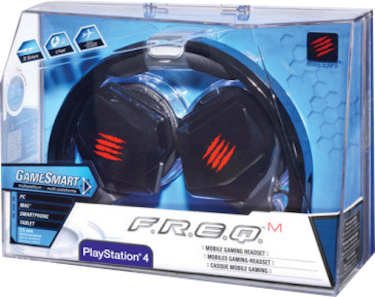 Mad Catz F.R.E.Q Mobile Gaming Headset NEGRO BRILLANTE (PS4/PC/MAC/MOB) Mad Catz F.R.E.Q Mobile Gaming Headset NEGRO BRILLANTE (PS4/PC/MAC/MOB)